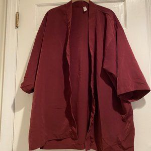 American Apparel Maroon Kimono